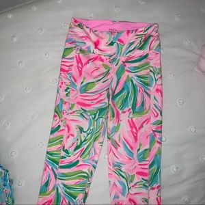 Lilly Pulitzer Luxletic 21" Weekender High Rise Crop Legging, Size M - NWOT